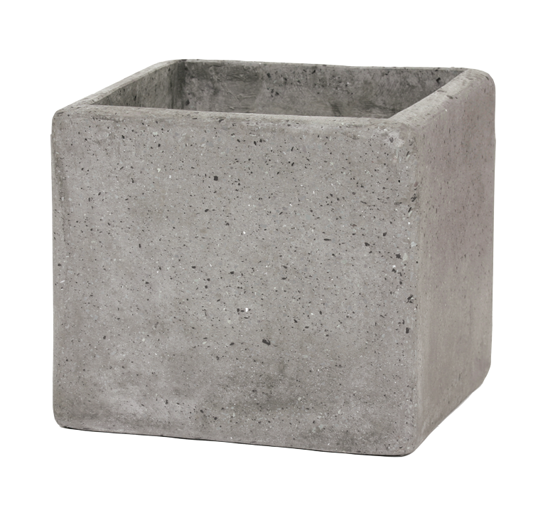 Terrazzo Cube - Grey - Medium