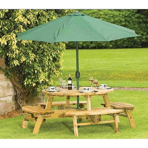 Atholl 8 Seater Round Picnic Table