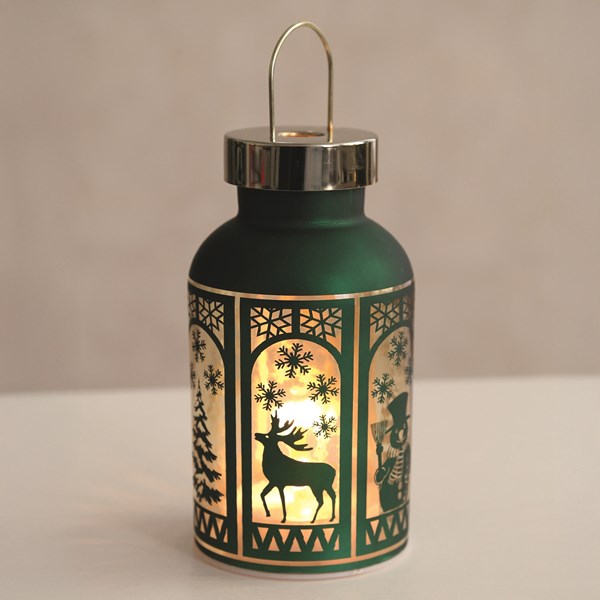 LED Lantern Green