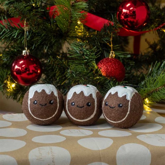 3 Pack PudPooch Tennis Balls