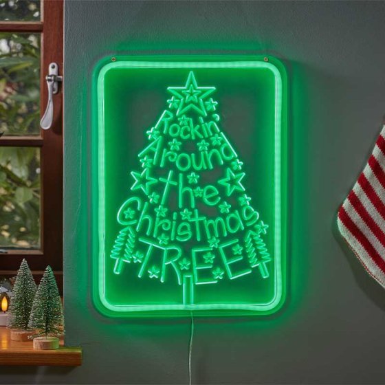 NeonEsque Rockin' Tree