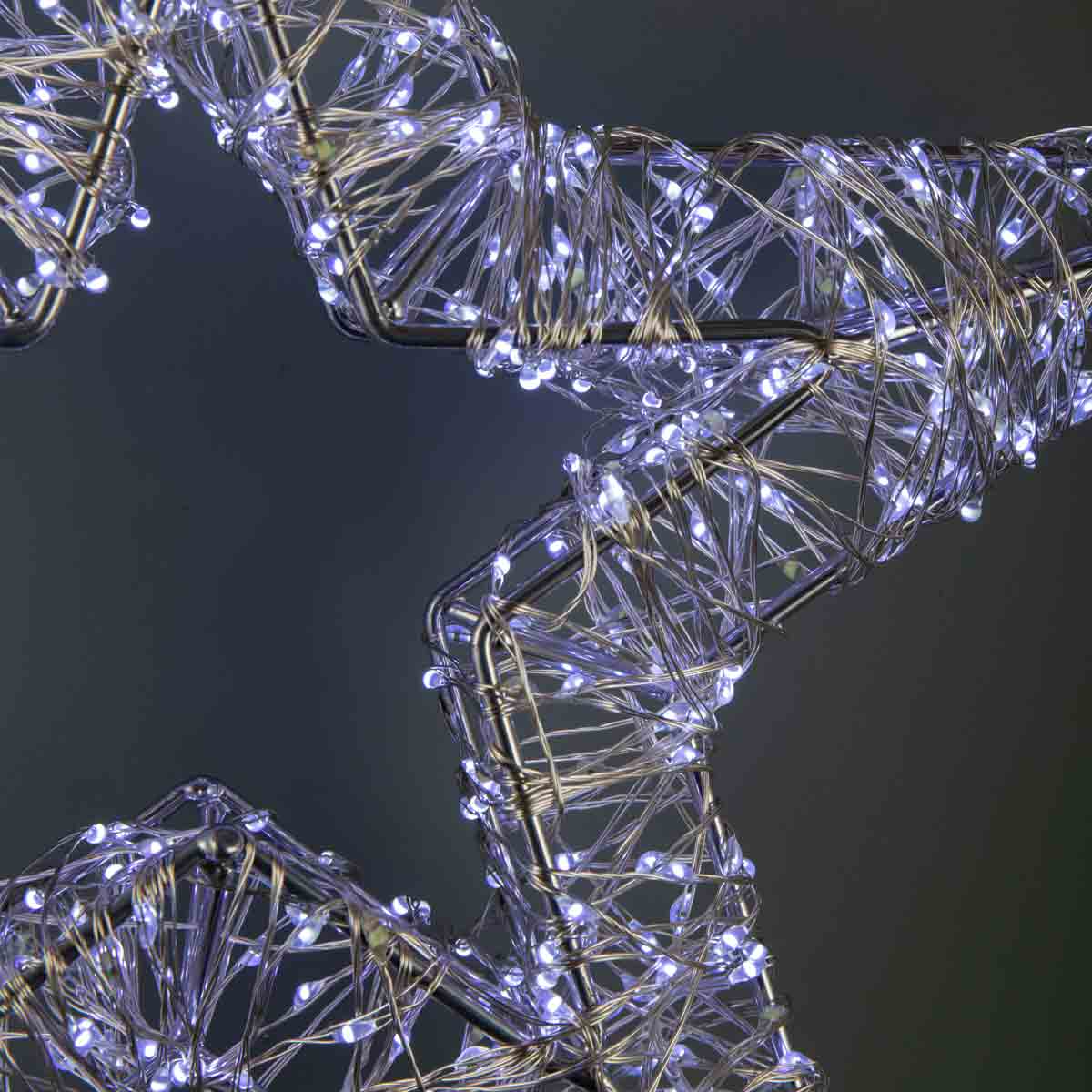 Ice White Table Top Star