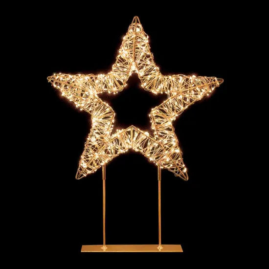 Rose Gold Table Top Star