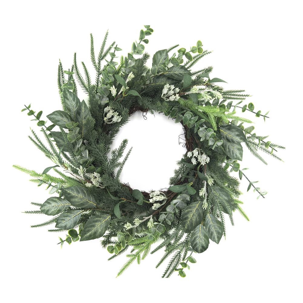 Mixed Greenery Wreath