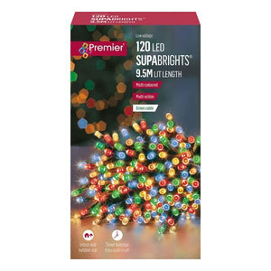 Multi Coloured LED Multi Function String Lights