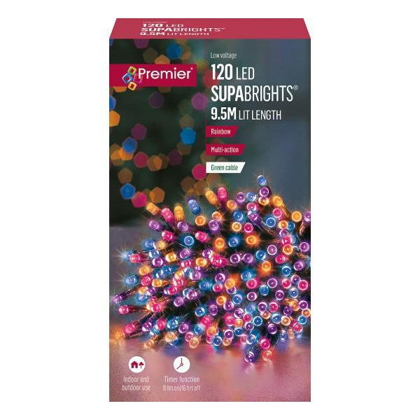 Rainbow LED Multi Function String Lights