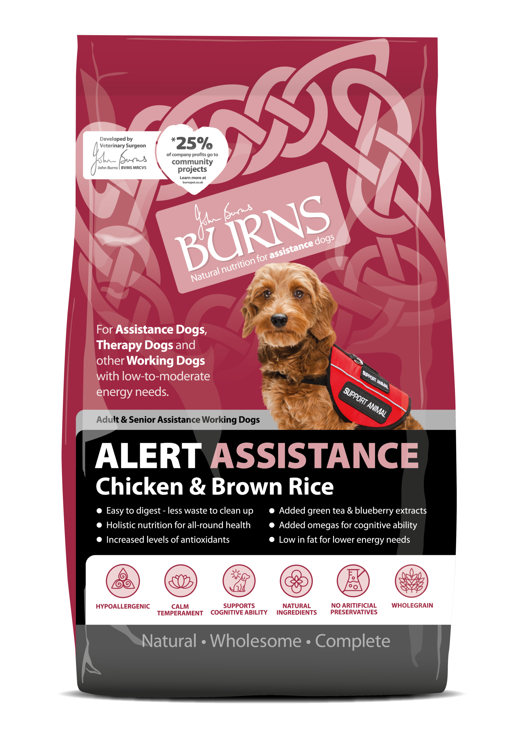 Burns Alert Chicken (various sizes)