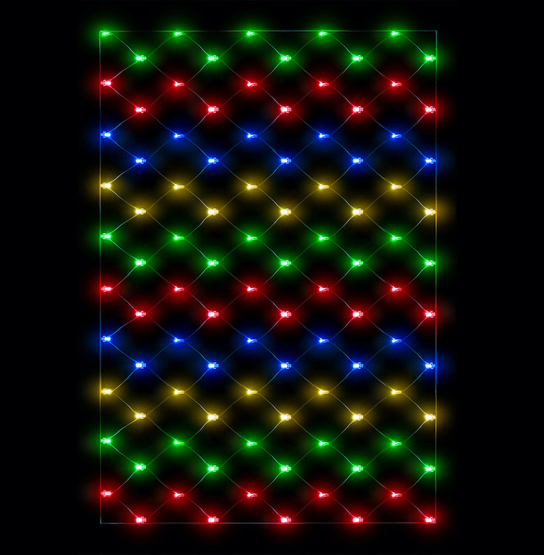 Multi Coloured Connectable Lights - Net Lights