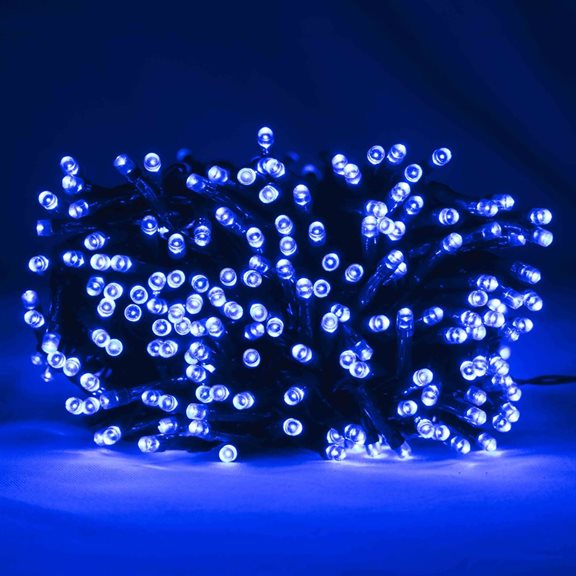 Blue LED Multi Function String Lights