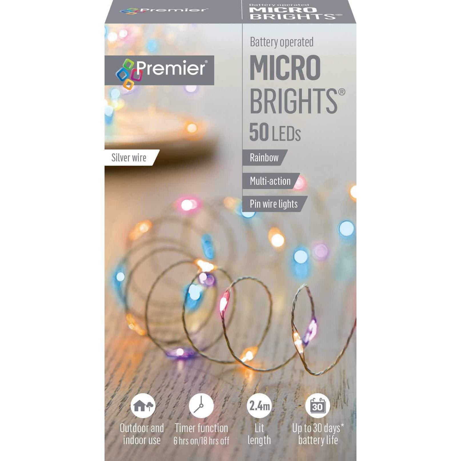 MicroBrights Rainbow Pin Lights
