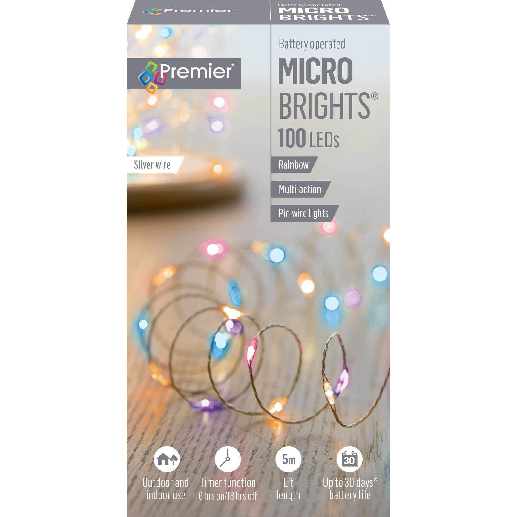 MicroBrights Rainbow Pin Lights