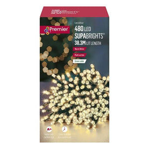 Warm White LED Multi Function String Lights