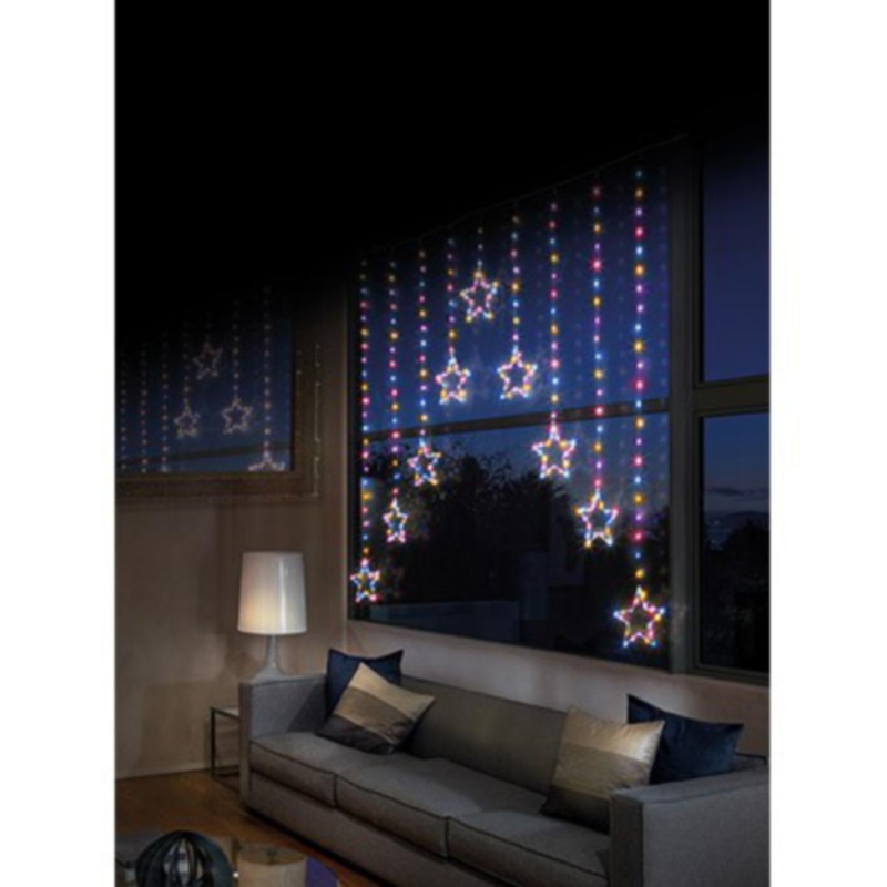 Star Pin Wire Curtain