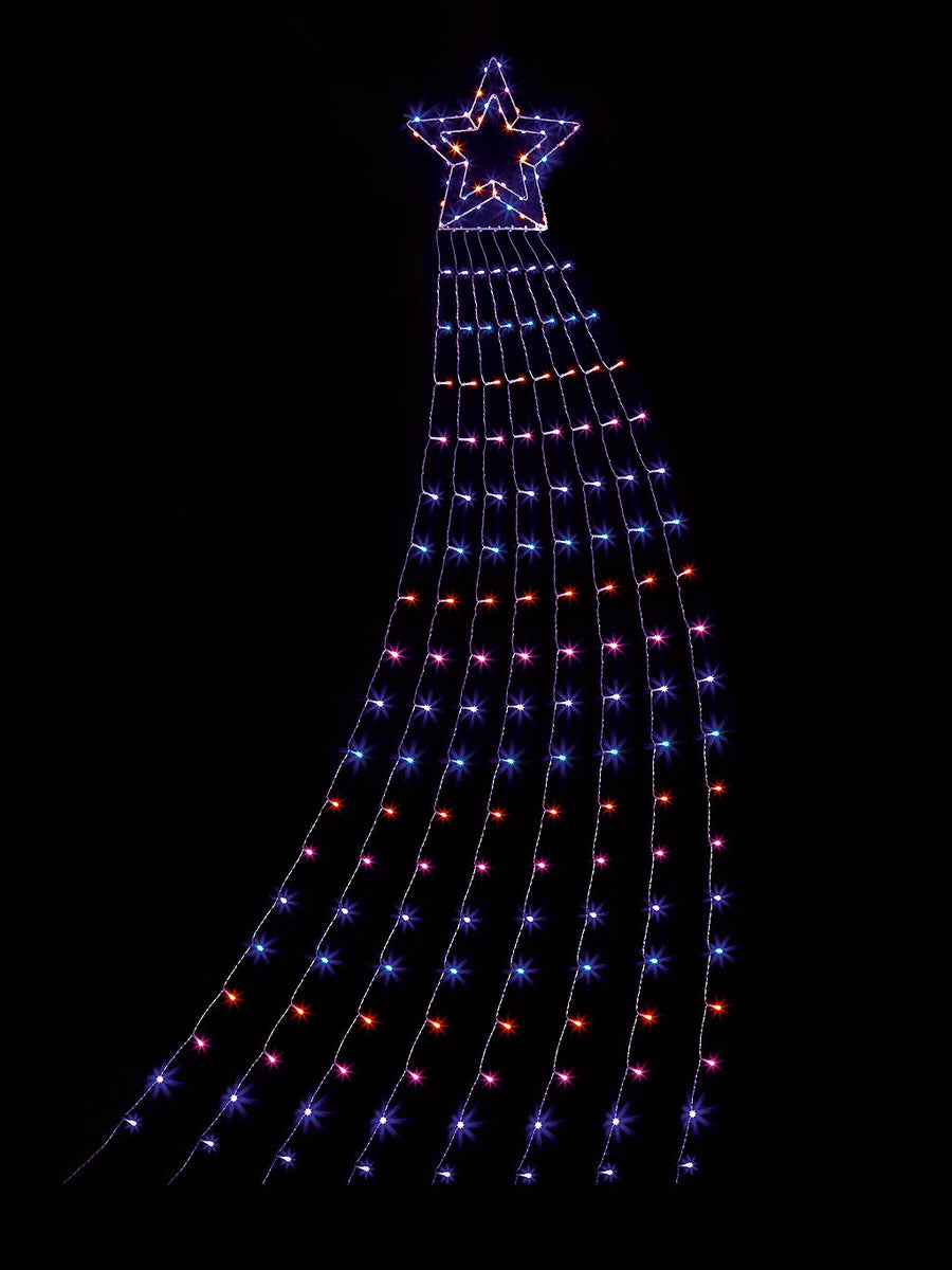 3m 320 LEDS Shooting Star (various colours)