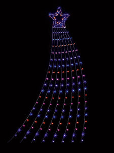 3m 320 LEDS Shooting Star (various colours)
