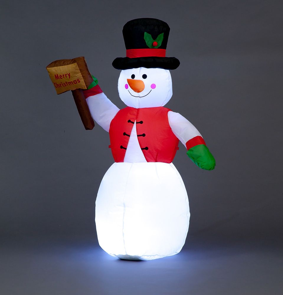 122cm Inflatable Christmas Snowman