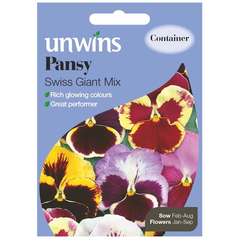 Pansy Swiss Giant Mix