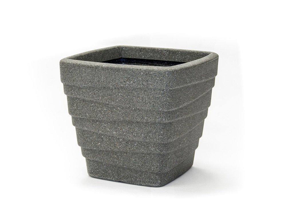 Sankey Square Scalloped Planter