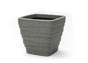 Sankey Square Scalloped Planter