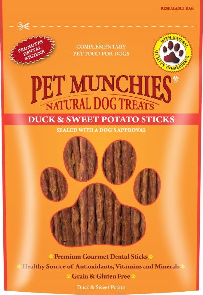 Pet Munchies Duck and Sweet Potato 90g