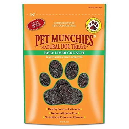 Pet Munchies Beef Liver Crunch 90g