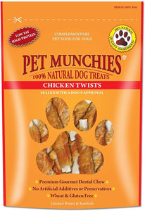 Pet Munchies Chicken Twists 290g