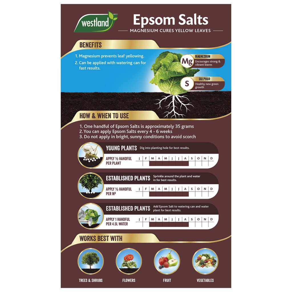 Epsom Salts 1.5kg