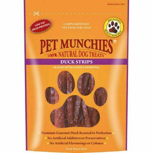 Pet Munchies Duck Strips 90g