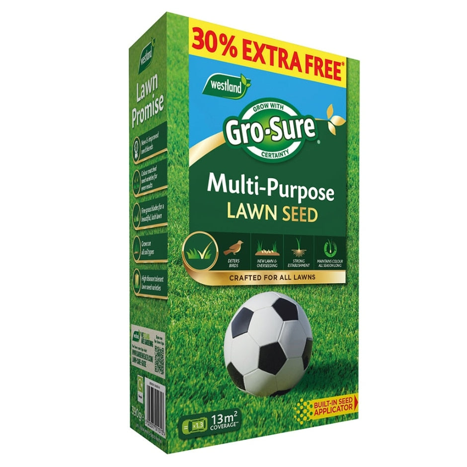 Multi Purpose Lawn Seed 10m + 3m FREE