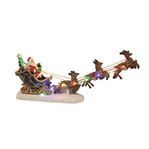 LED Santa Sleigh