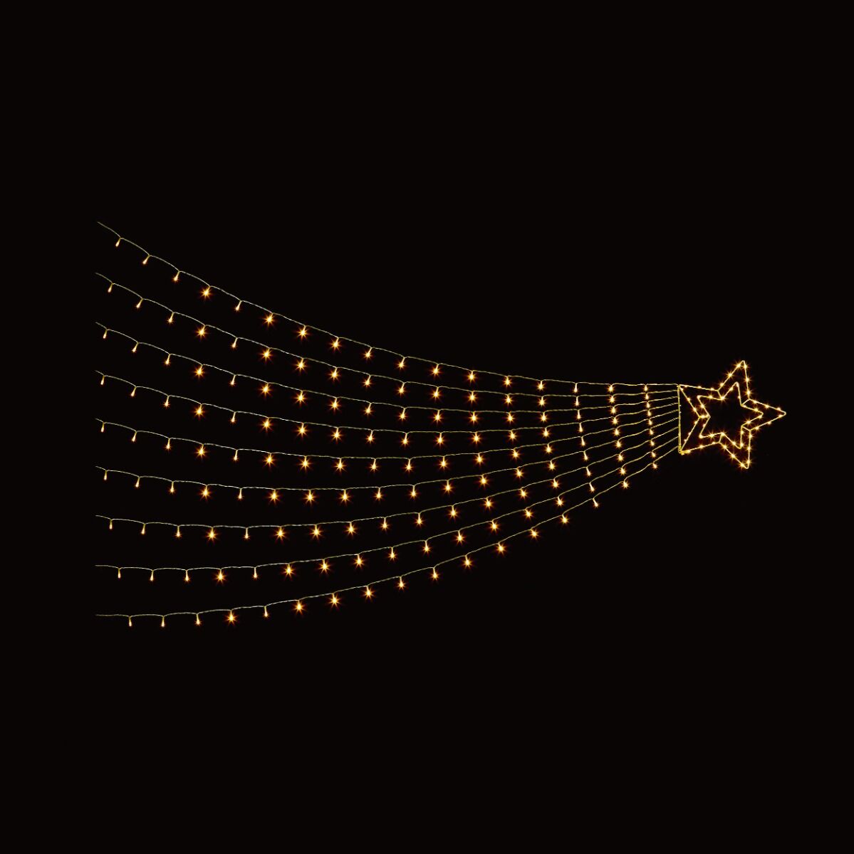 3m 320 LEDS Shooting Star (various colours)