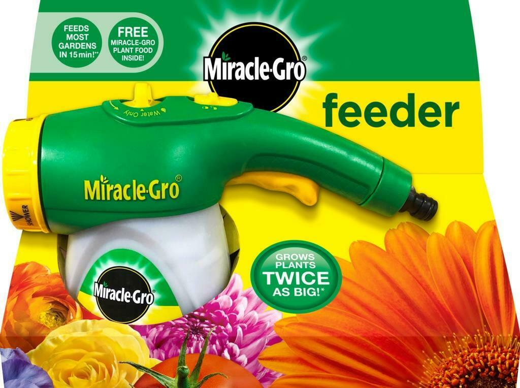 Miracle-Gro Feeder Filled with All Purpose Soluble Plant Food
