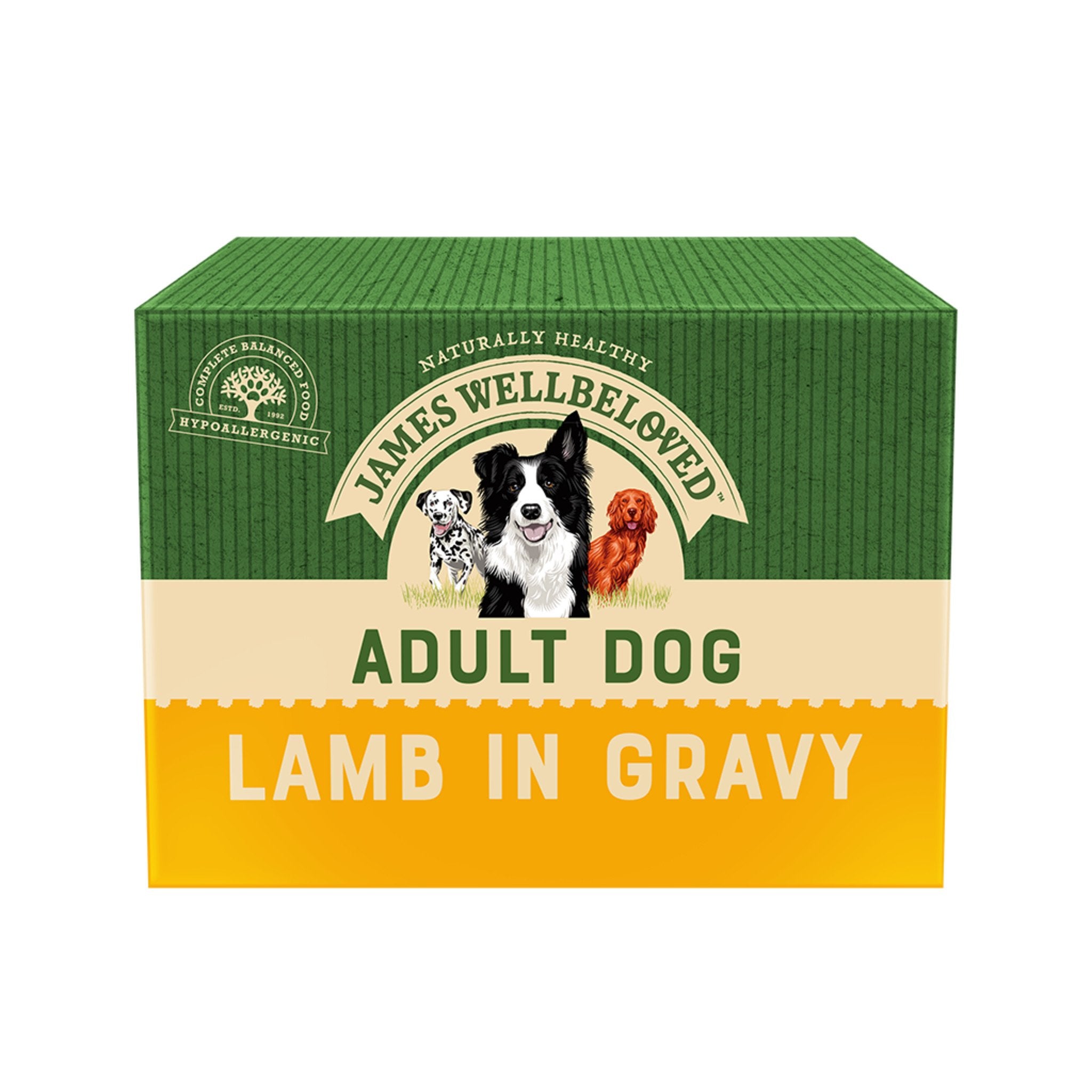 James Wellbeloved Wet Lamb Adult